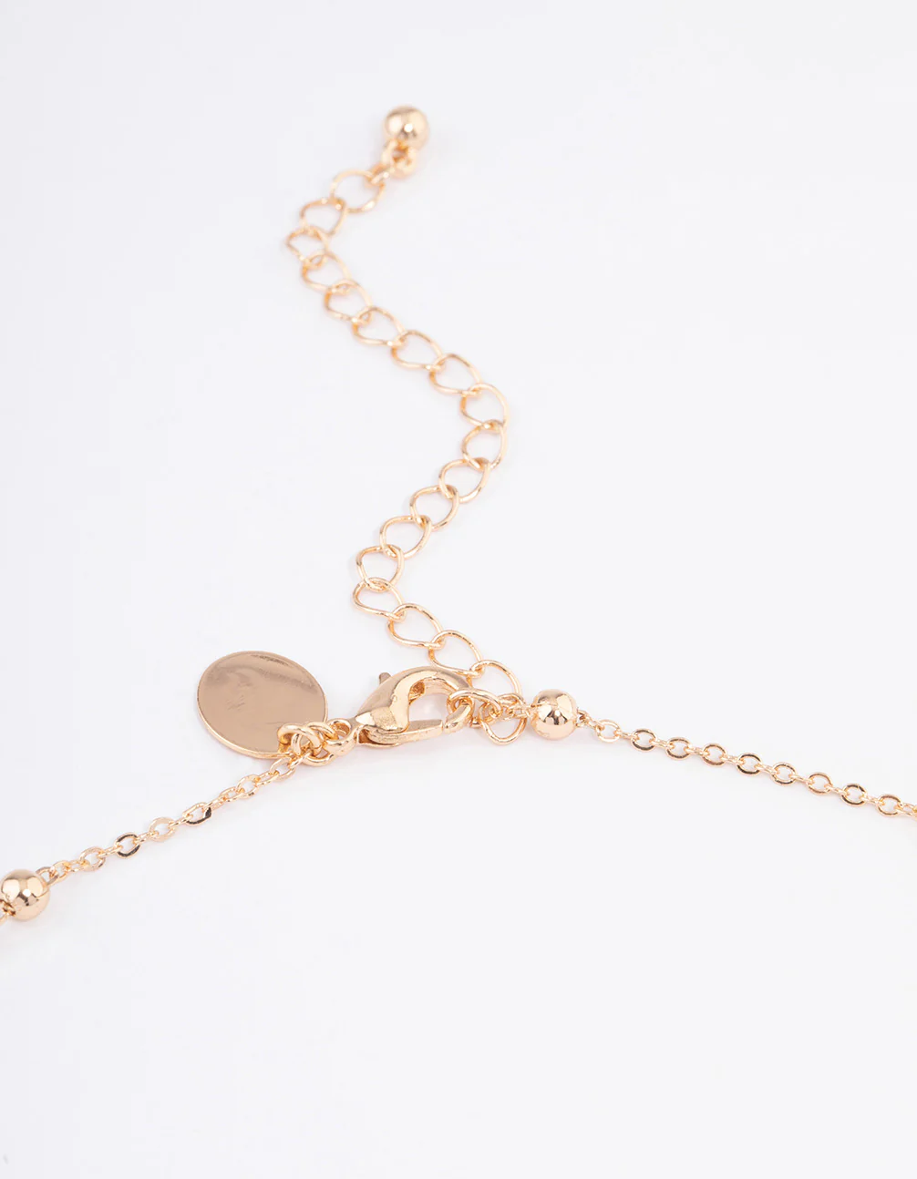 Gold Bold Heart Necklace - Image 3