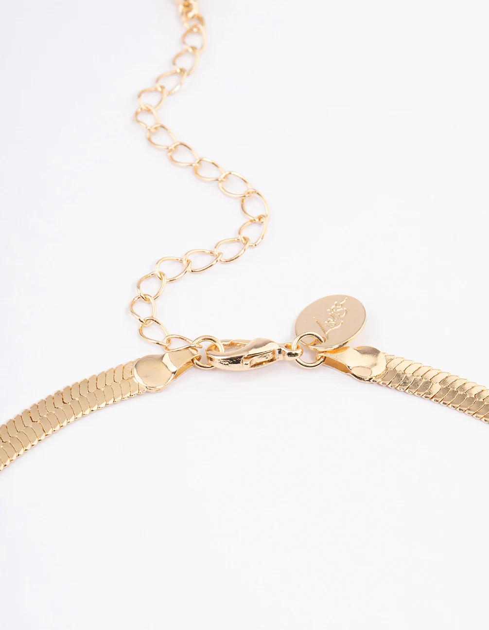 Gold Classic Snake Chain Necklace - Image 3
