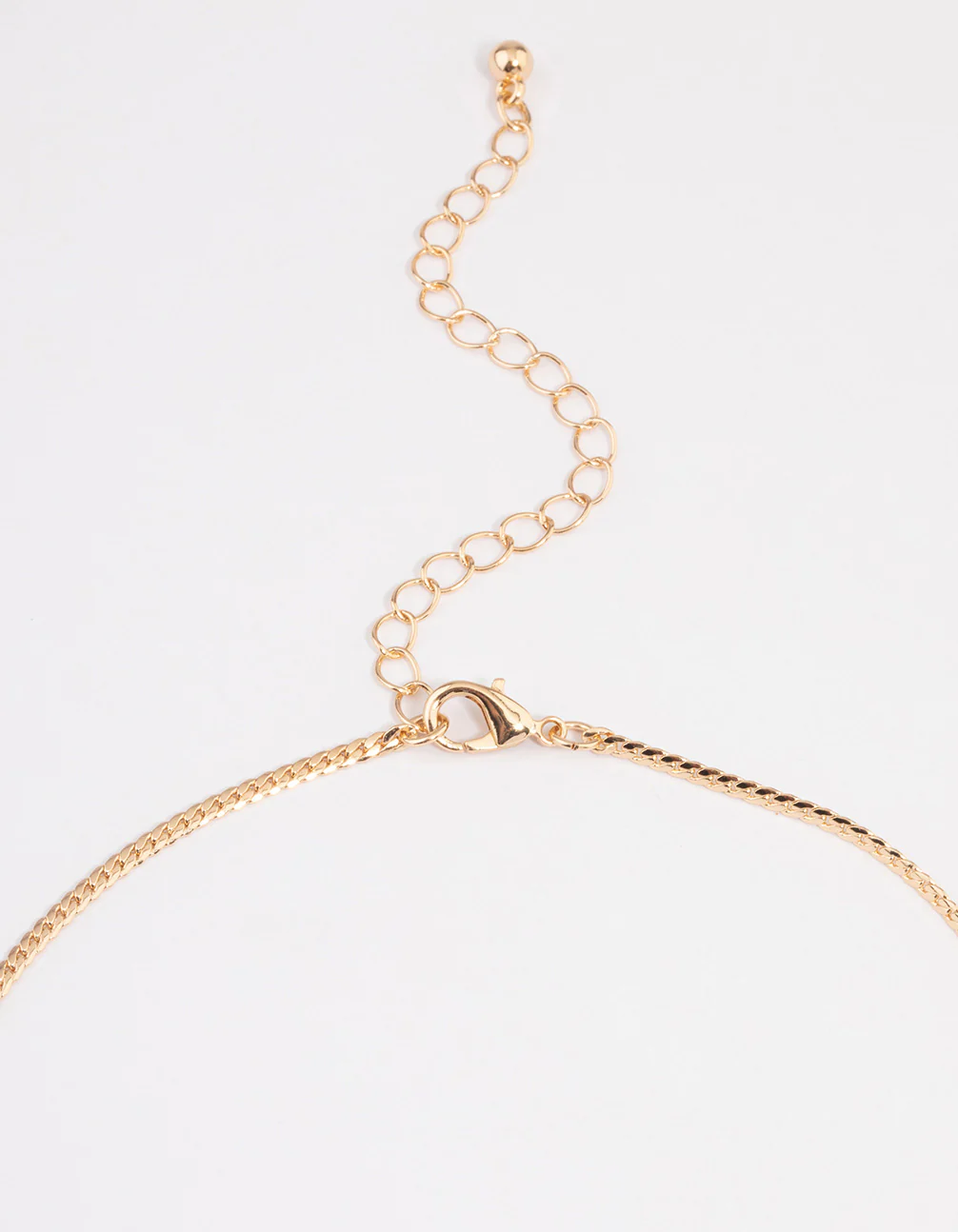 Gold Classic Wheat Chain Necklace - Image 3