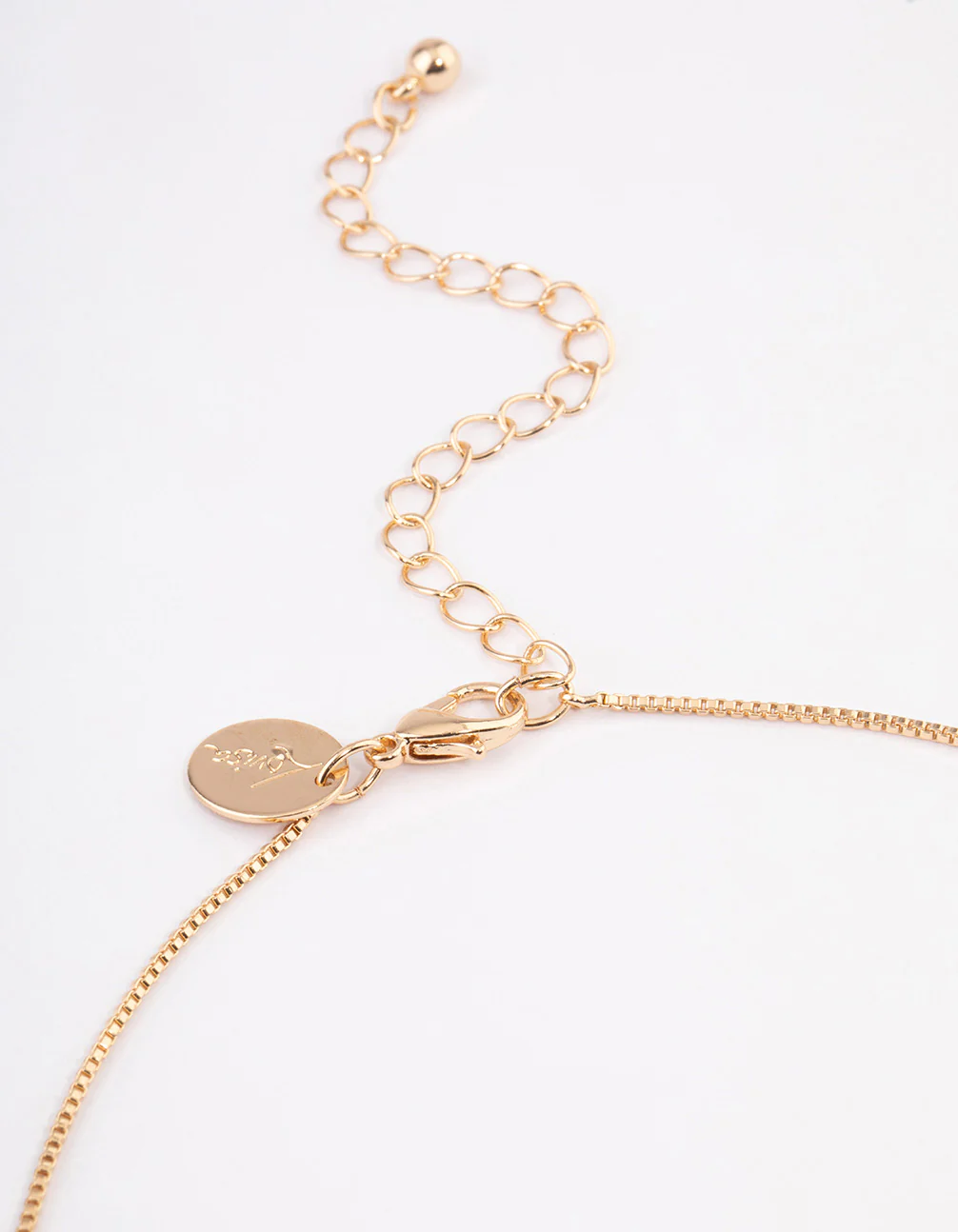 Gold Elegant Cross Necklace - Image 3