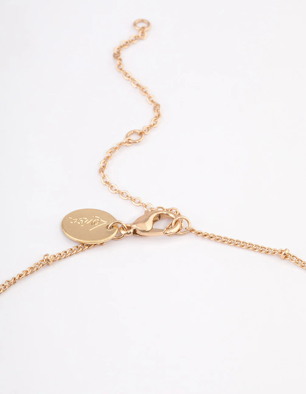 Gold Heart Locket Necklace - Image 3