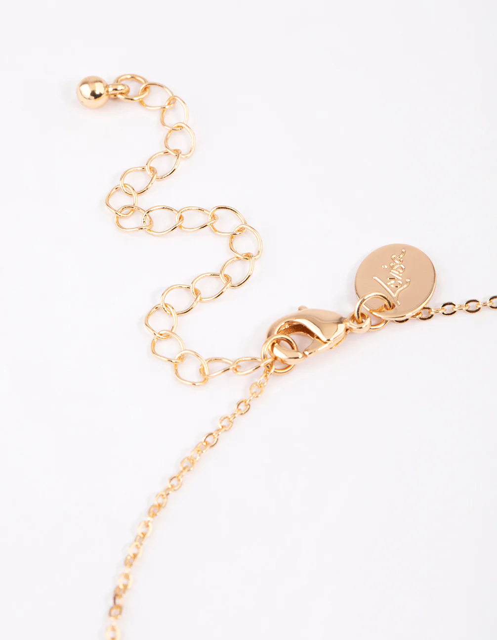 Gold Mushroom Pendant Necklace - Image 3