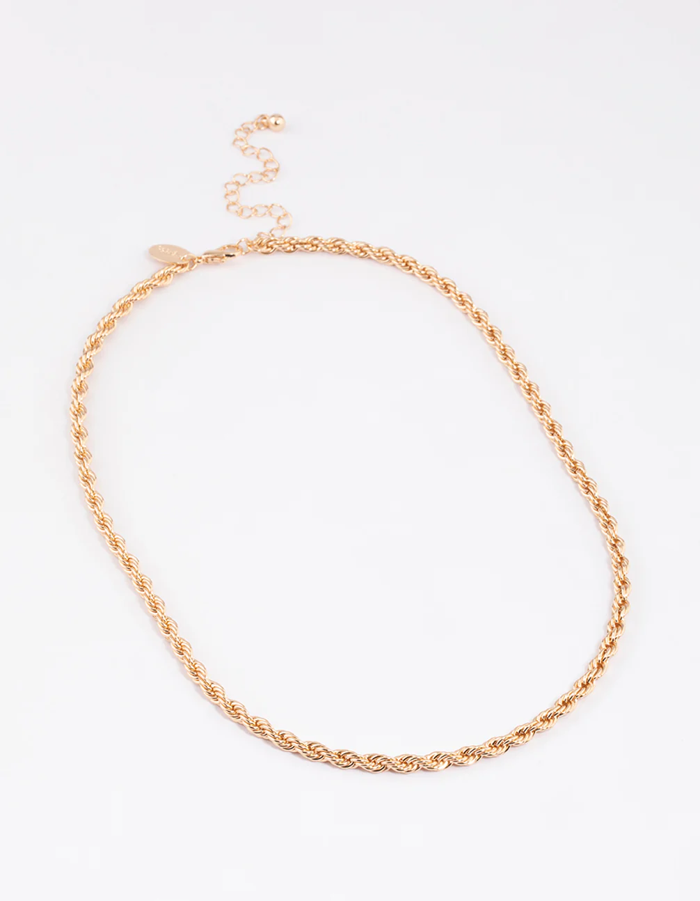 Gold Rope Chain Necklace - Image 2
