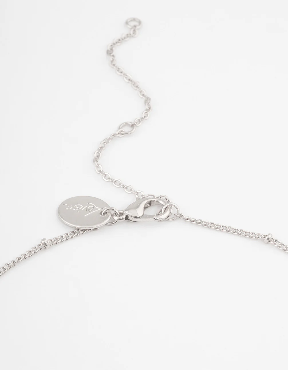 Silver Heart Locket Necklace - Image 3