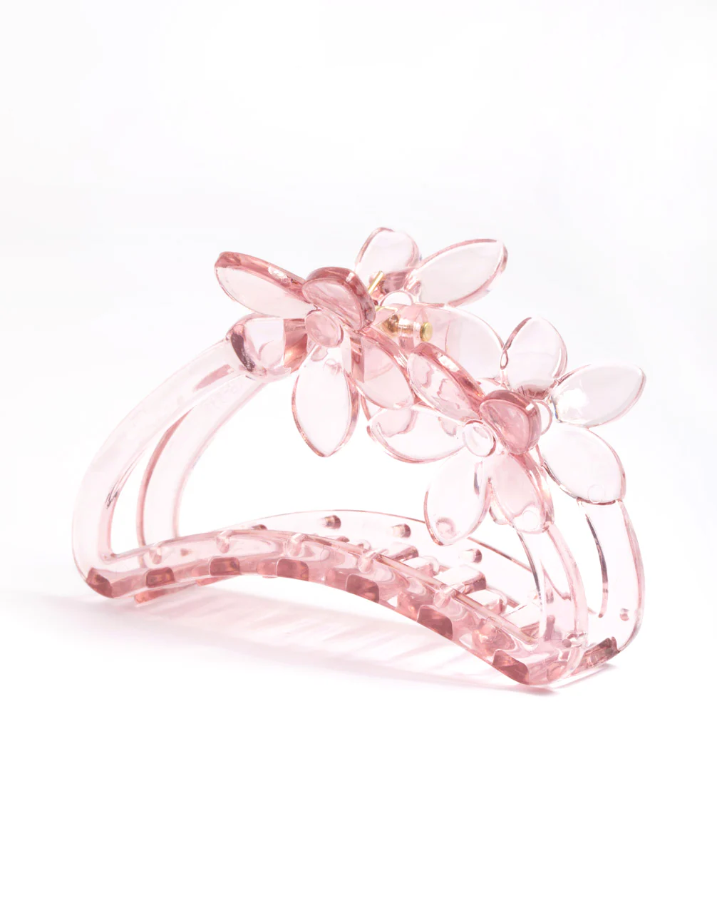 Pink 9cm Flower Claw Clip - Image 2