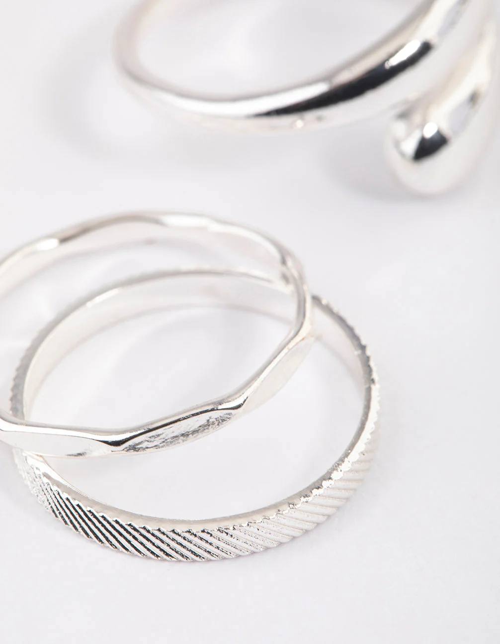 Silver Classic Wrap Ring Pack - Image 2