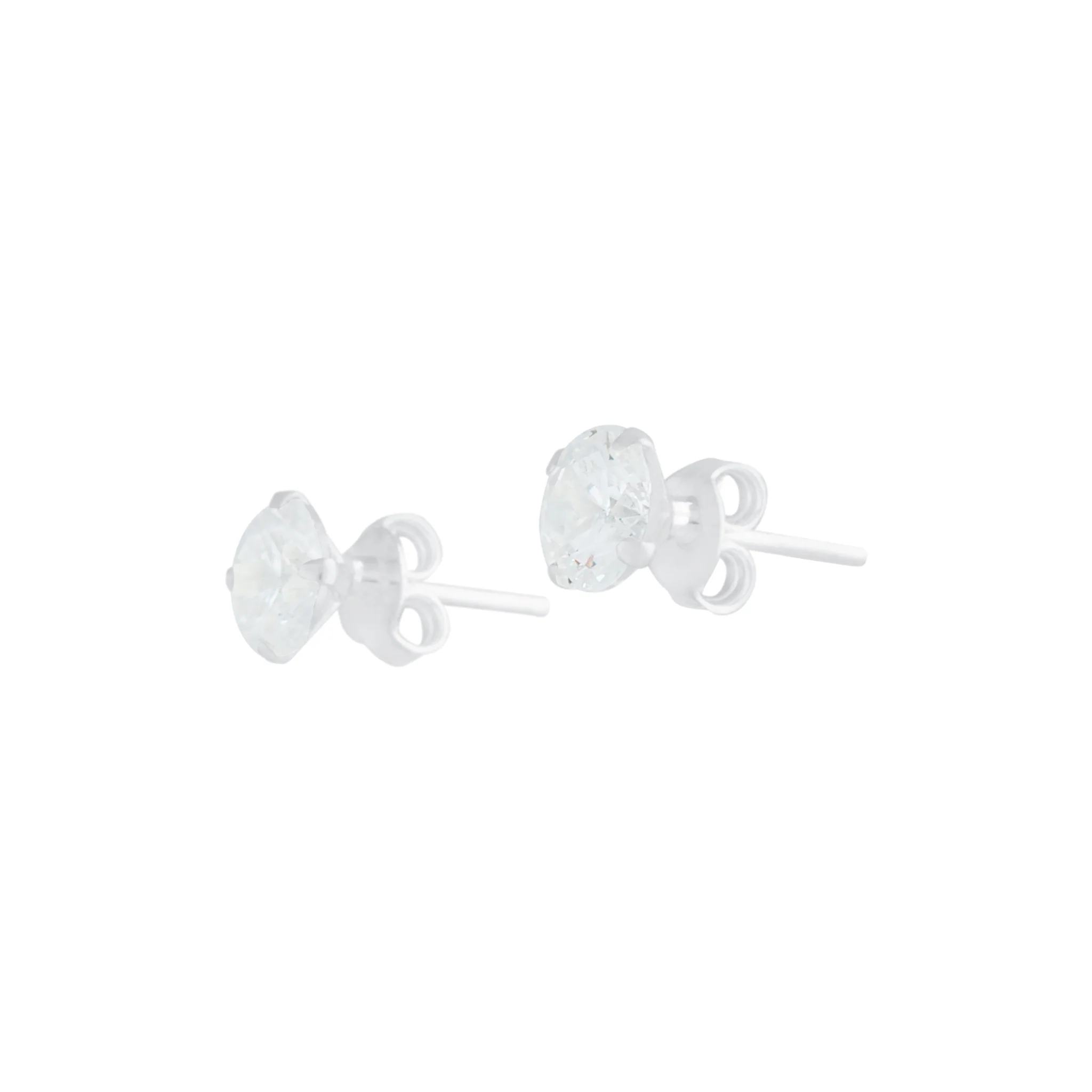 Sterling Silver Cubic Zirconia Stud - Image 2