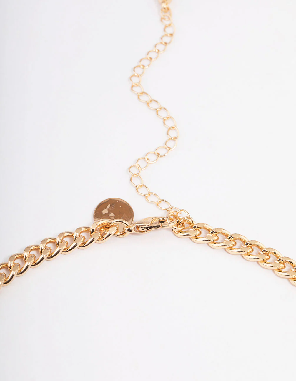 Gold Crystal Heart Choker - Image 3