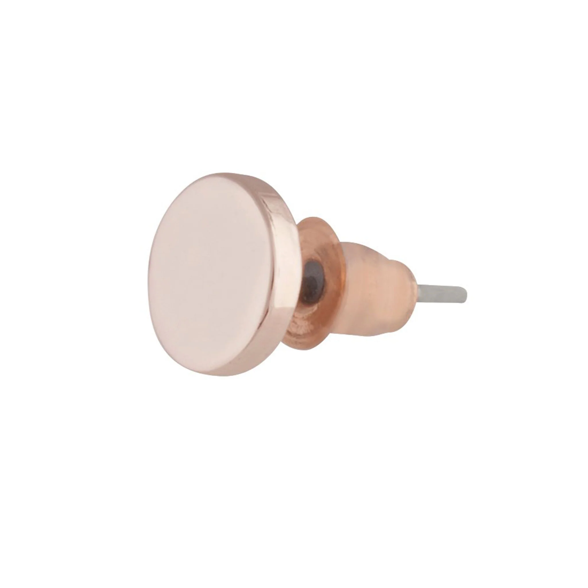 Rose Gold Disc Stud - Image 4