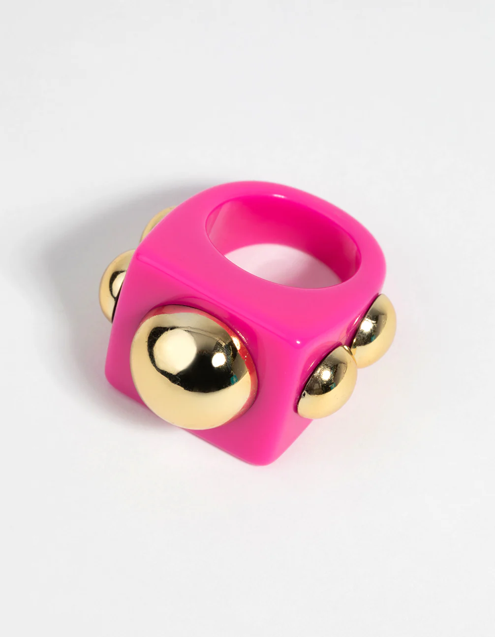 Pink & Gold 90s Ring - Image 2