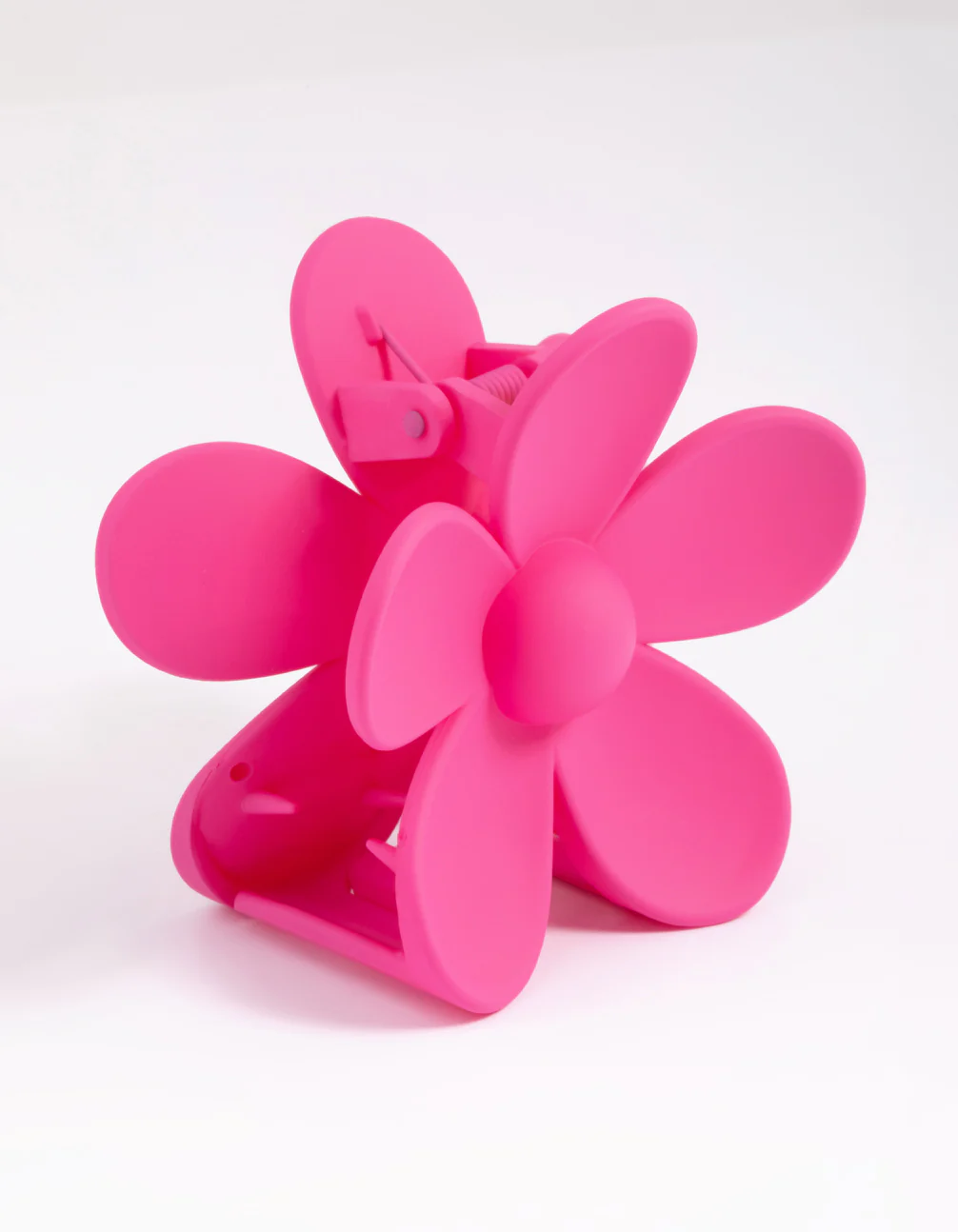 90s Pink Daisy Flower Claw Clip - Image 3