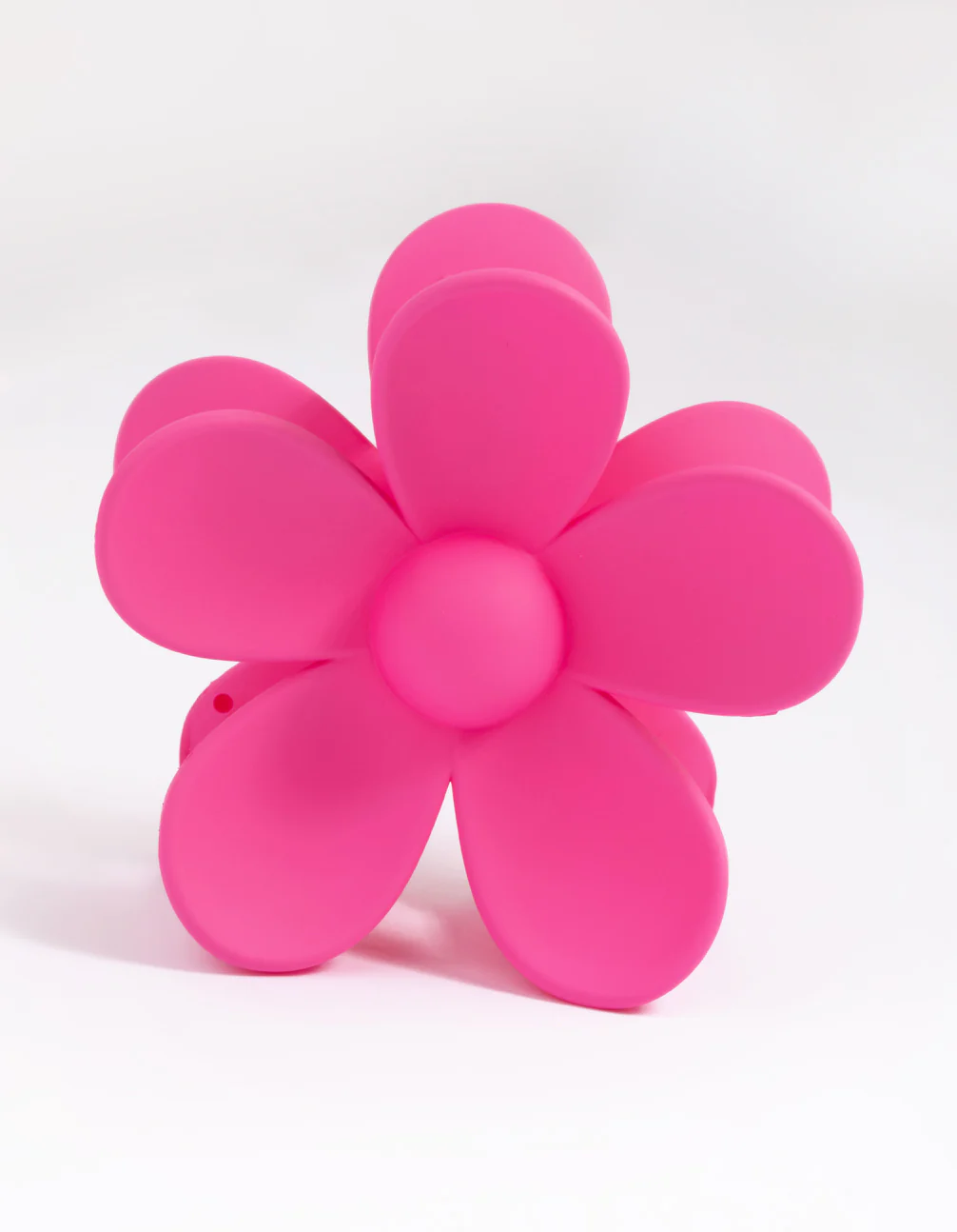 90s Pink Daisy Flower Claw Clip - Image 4