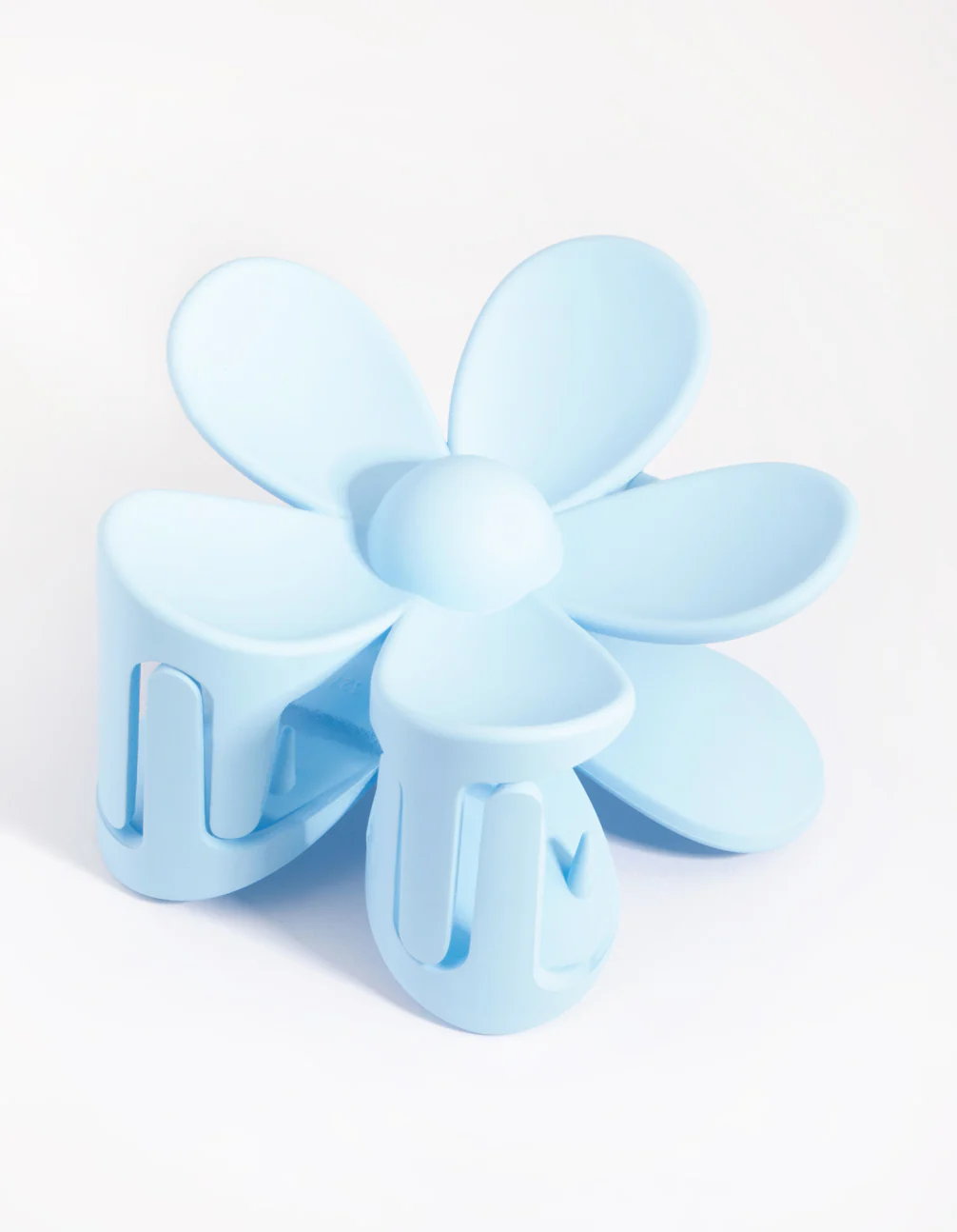 90s Blue Daisy Flower Claw Clip - Image 4