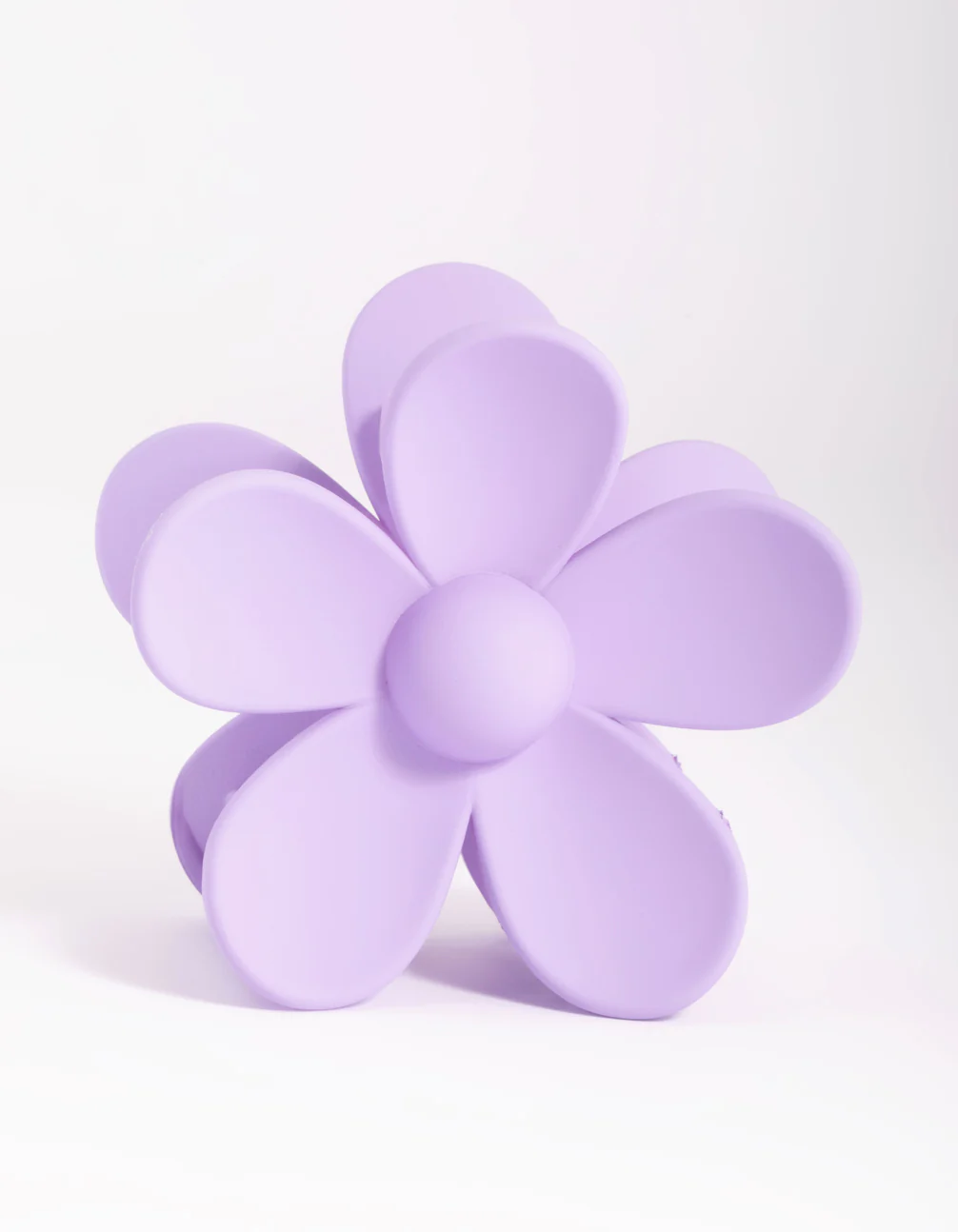 90s Purple Daisy Flower Claw Clip - Image 3