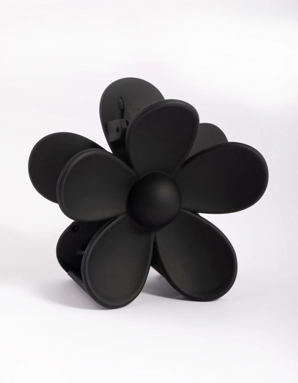 90s Black Daisy Flower Claw Clip - Image 3