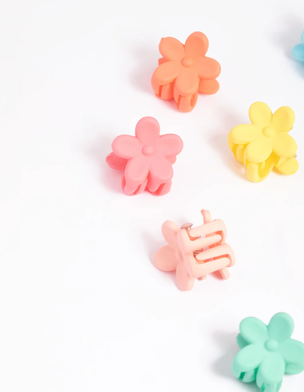90s Multi Mini Flower Claw Clip Pack - Image 4