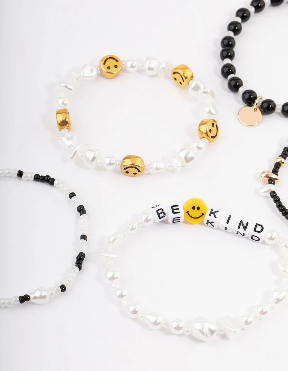 Gold Be Kind Bracelet 5-Pack - Image 2
