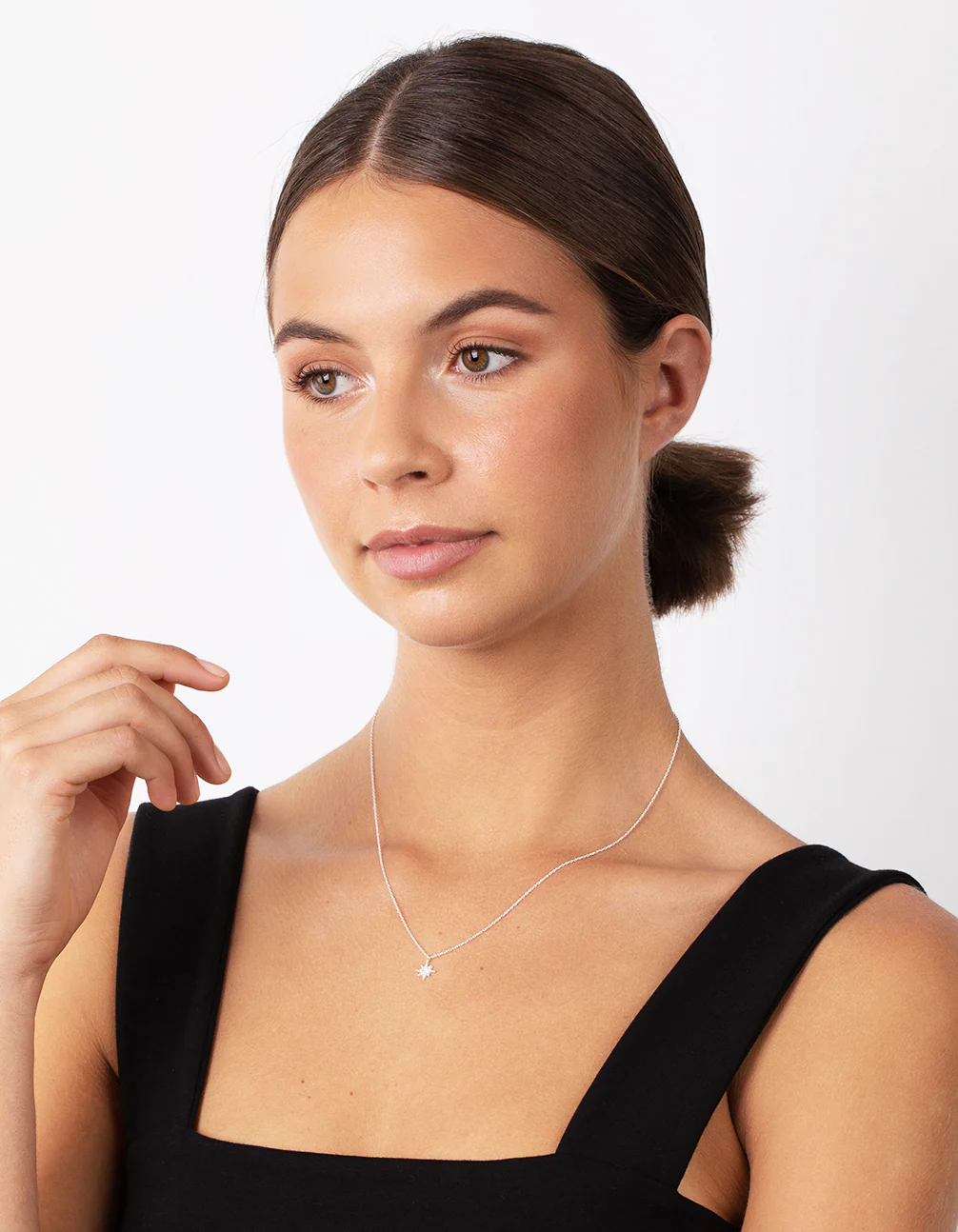 Acrylic Diamante Champagne Glass Drop Earrings - Image 5