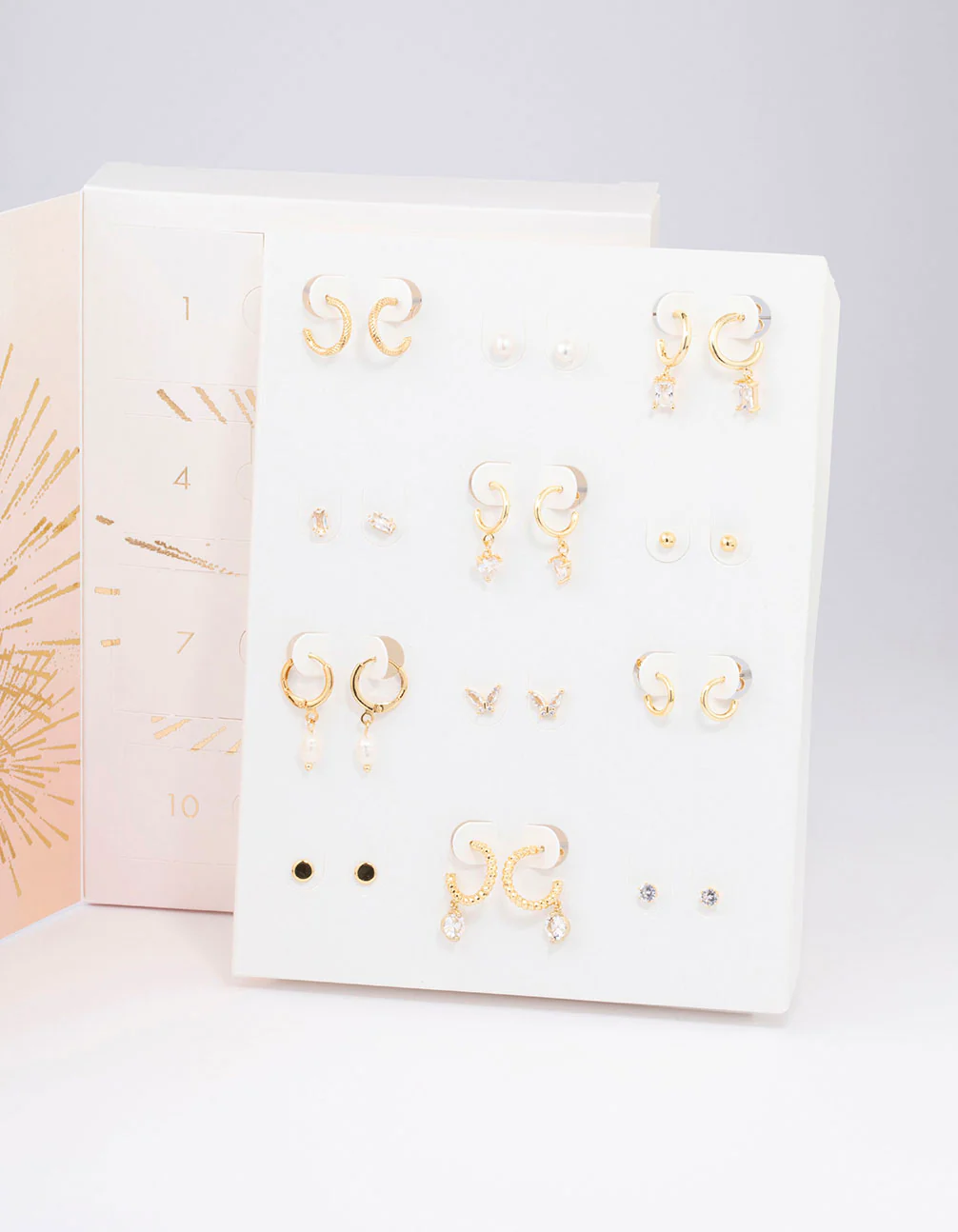 Gold Plated Freshwater Pearl 12 Days of Christmas Advent Calendar - Image 5
