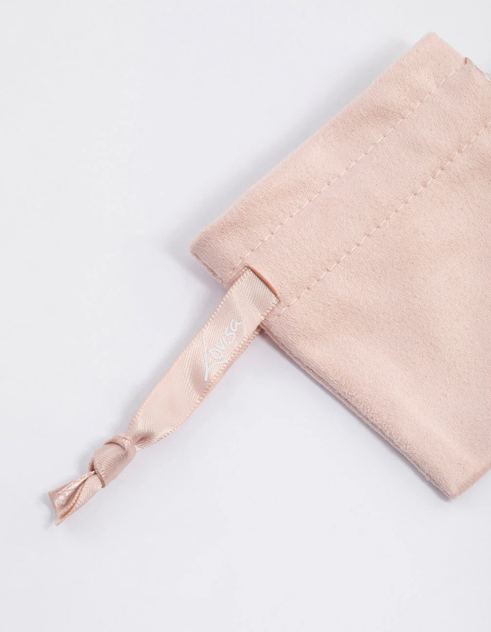 Blush Polishing Cloth Bag - Image 2