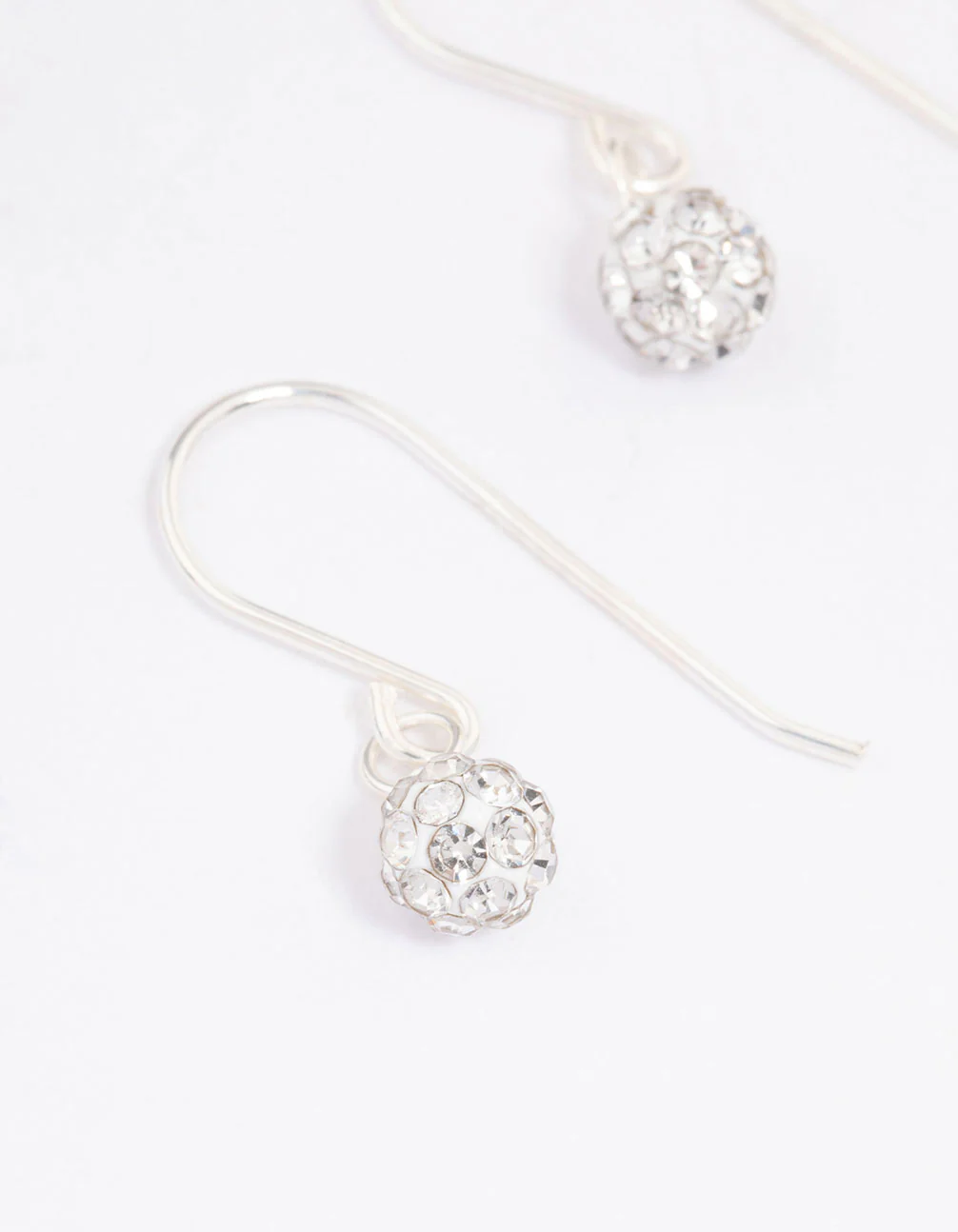 Sterling Silver Fire Ball Drop Earrings - Image 4