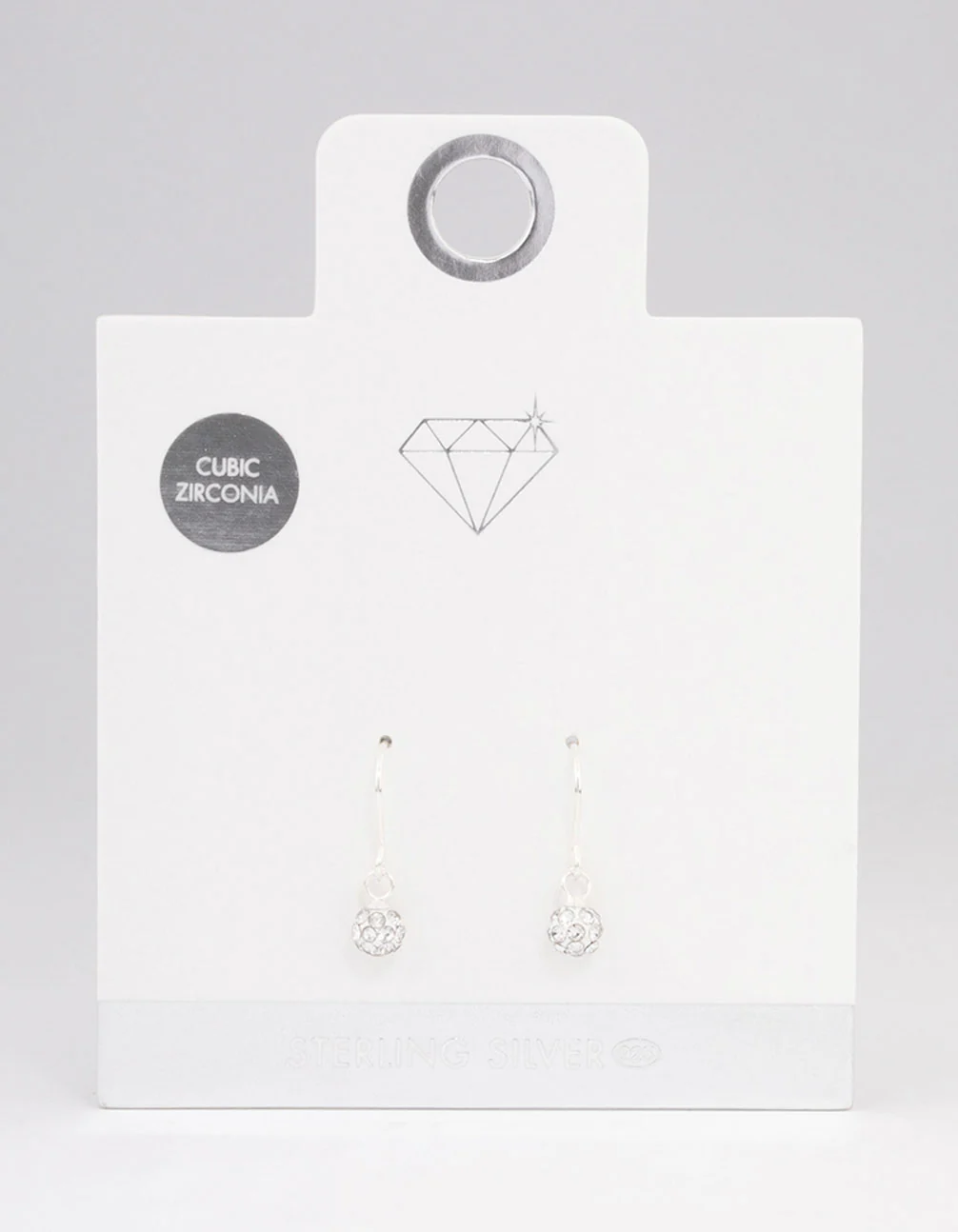 Sterling Silver Fire Ball Drop Earrings - Image 5