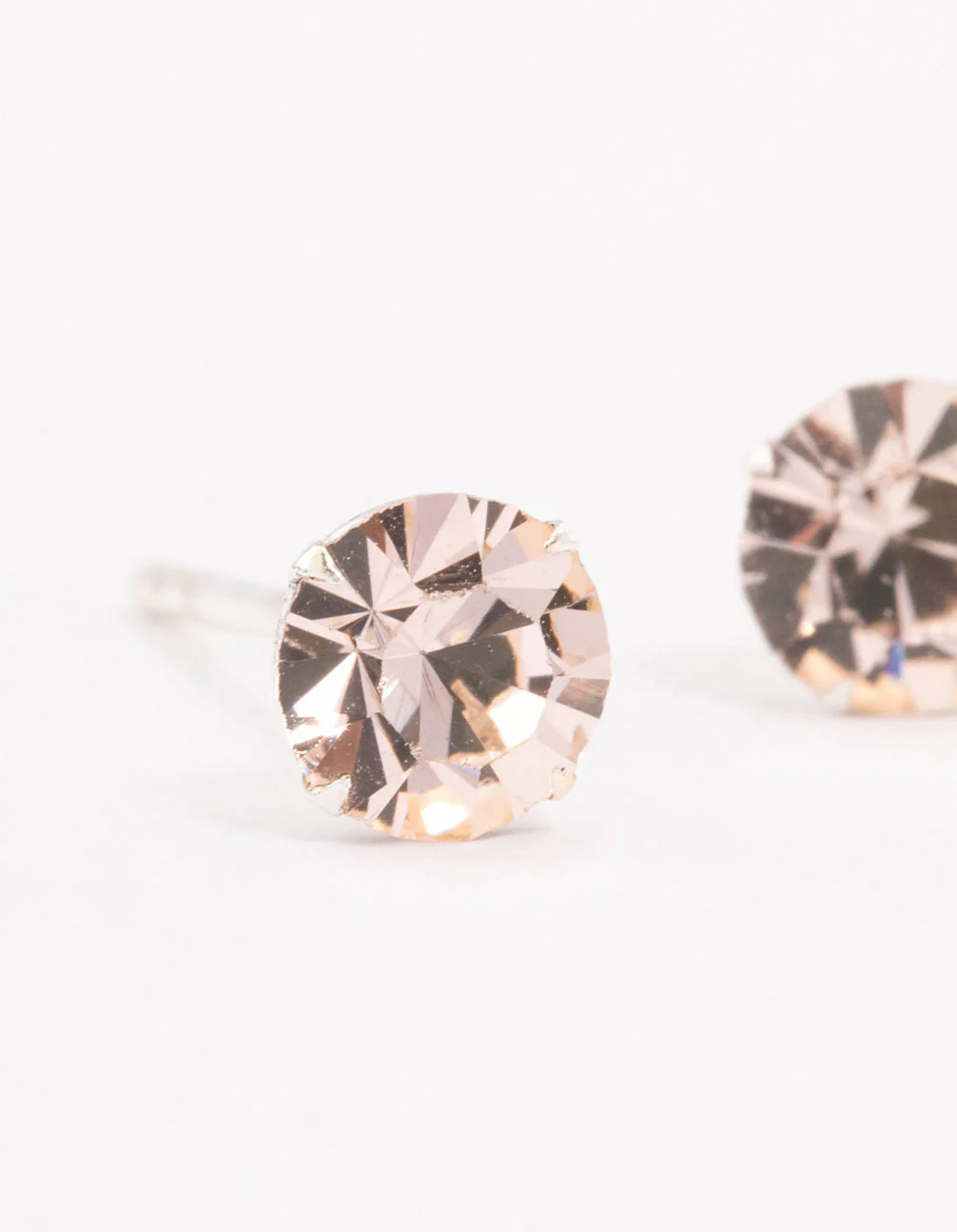 Sterling Silver Pearl Stud Earrings - Image 2