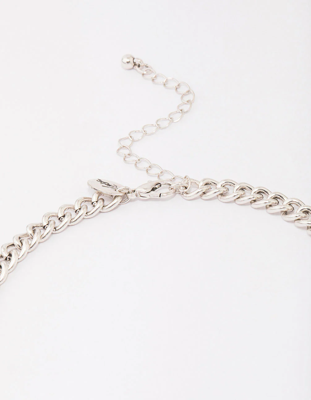 Antique Silver Western Crescent Moon Necklace - Image 3