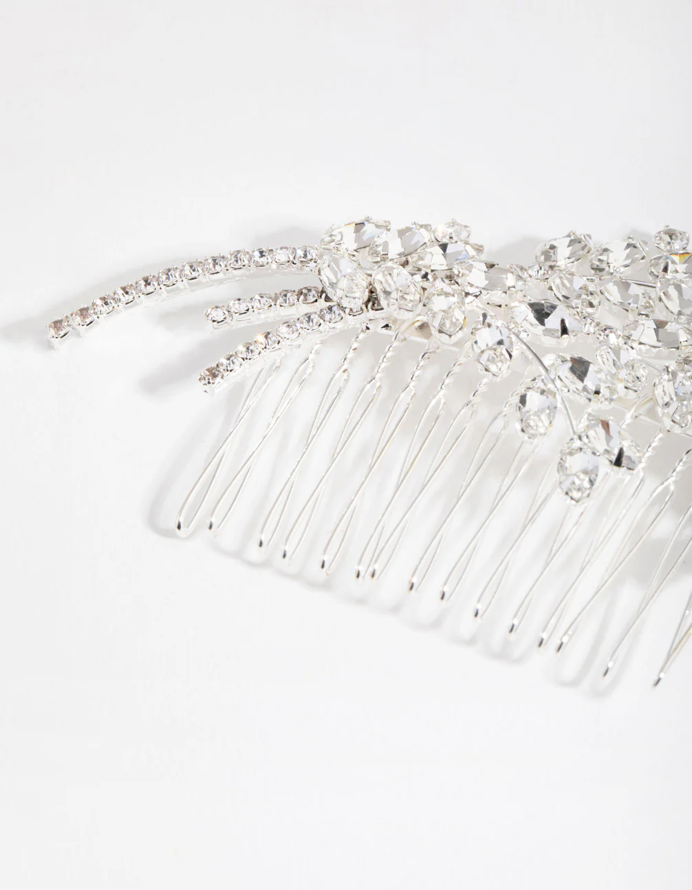 Country Posy Crystal Comb - Image 3