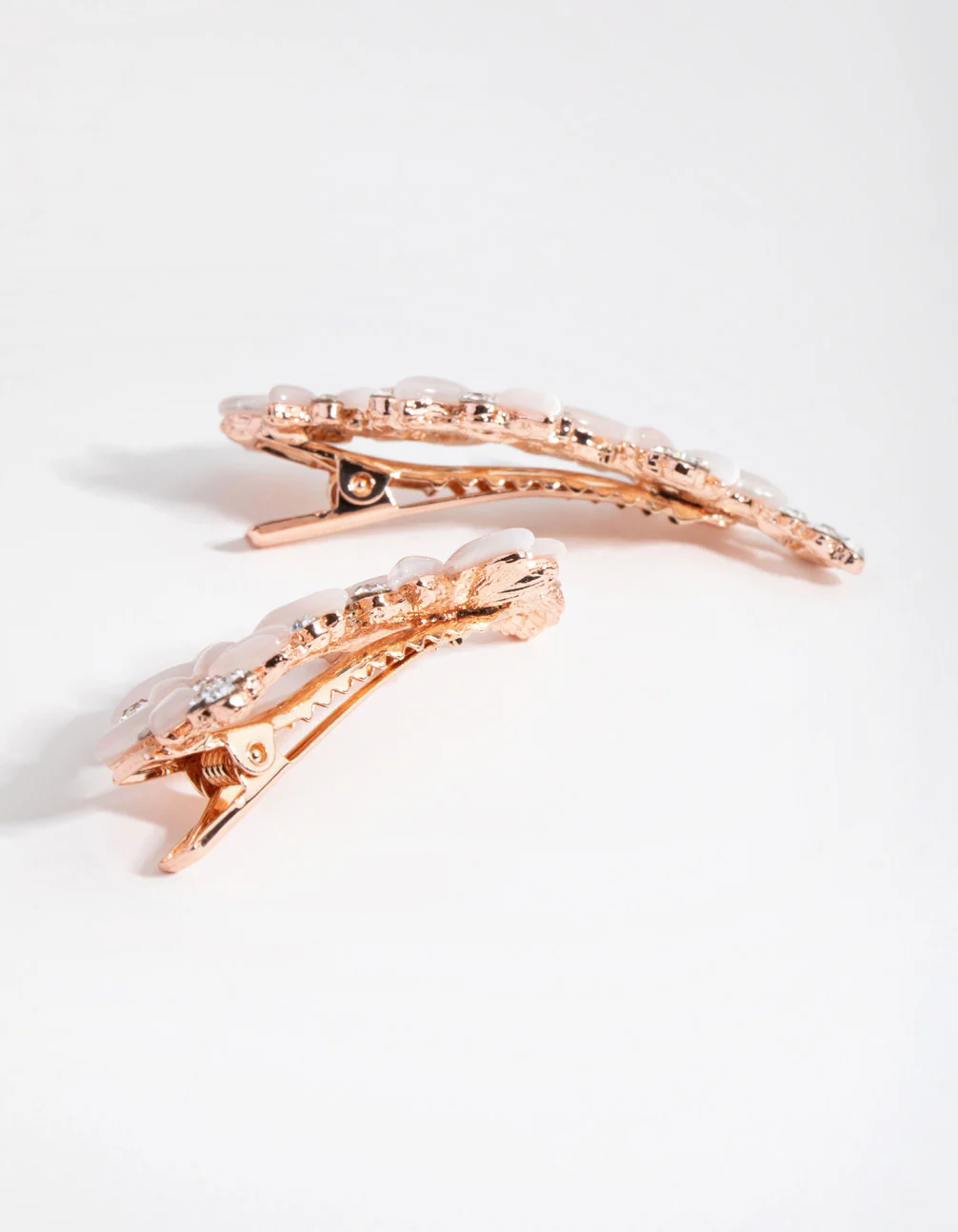 Diamante Cats-Eye Multi Flower Clip - Image 3