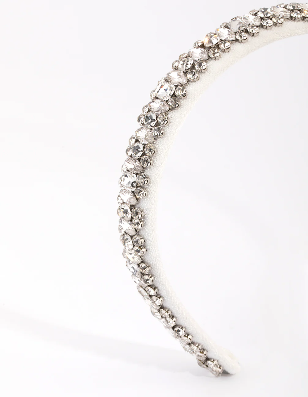 Mixed Crystal Detail Alice Band - Image 2