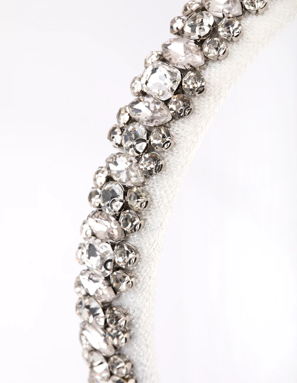 Mixed Crystal Detail Alice Band - Image 3