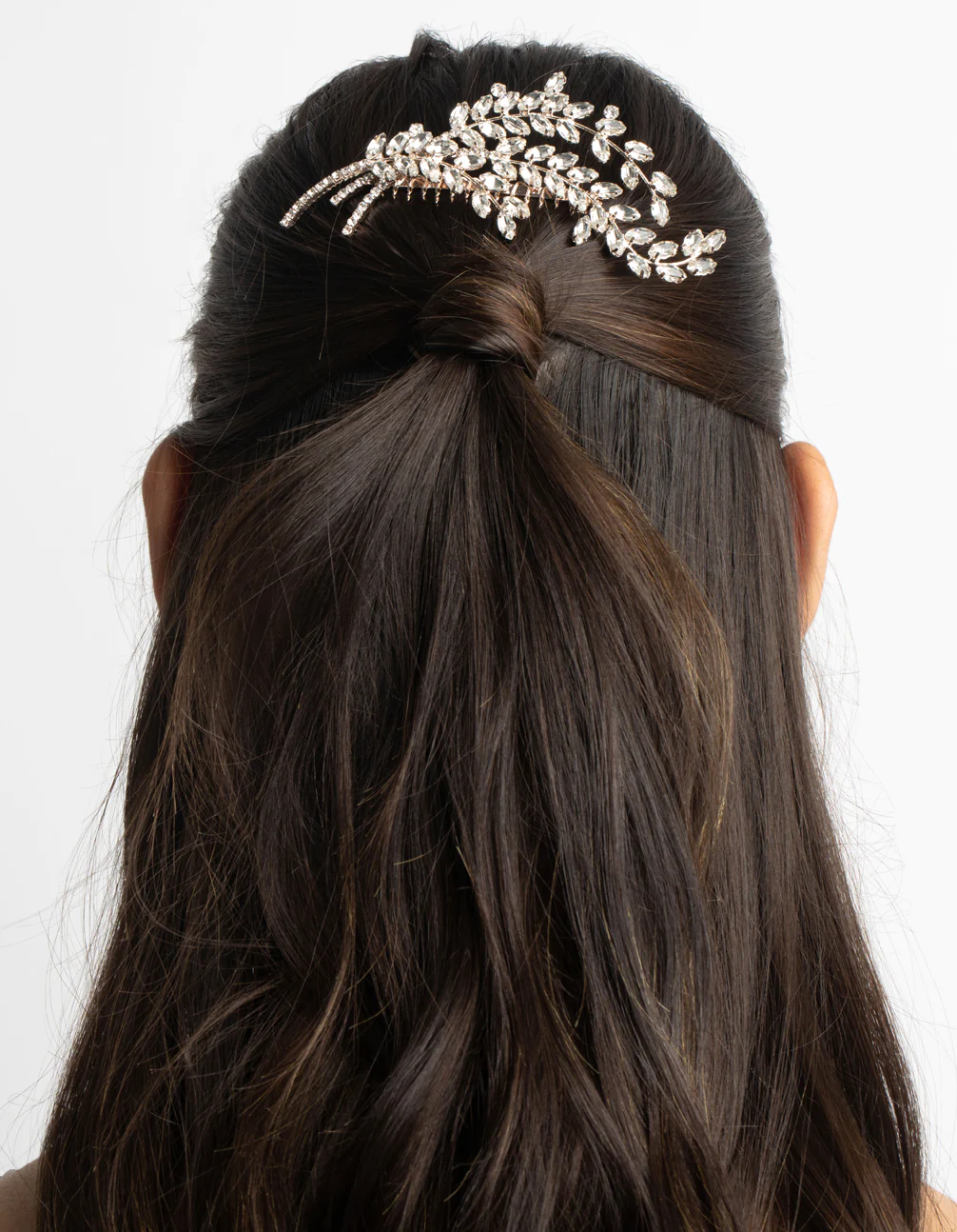 Rose Gold Country Posy Comb - Image 2