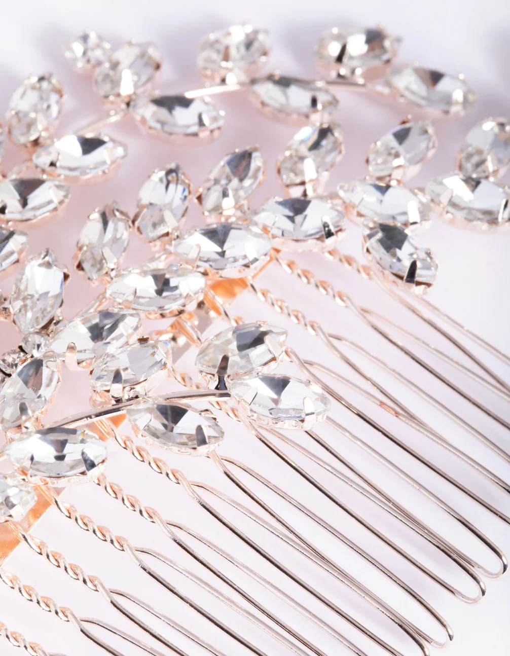 Rose Gold Country Posy Comb - Image 4