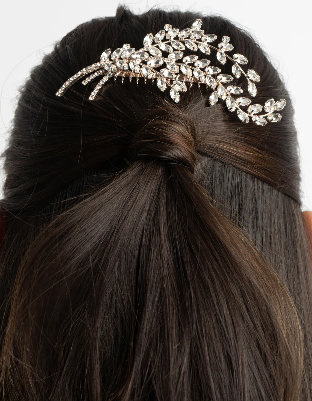 Rose Gold Country Posy Comb - Image 5