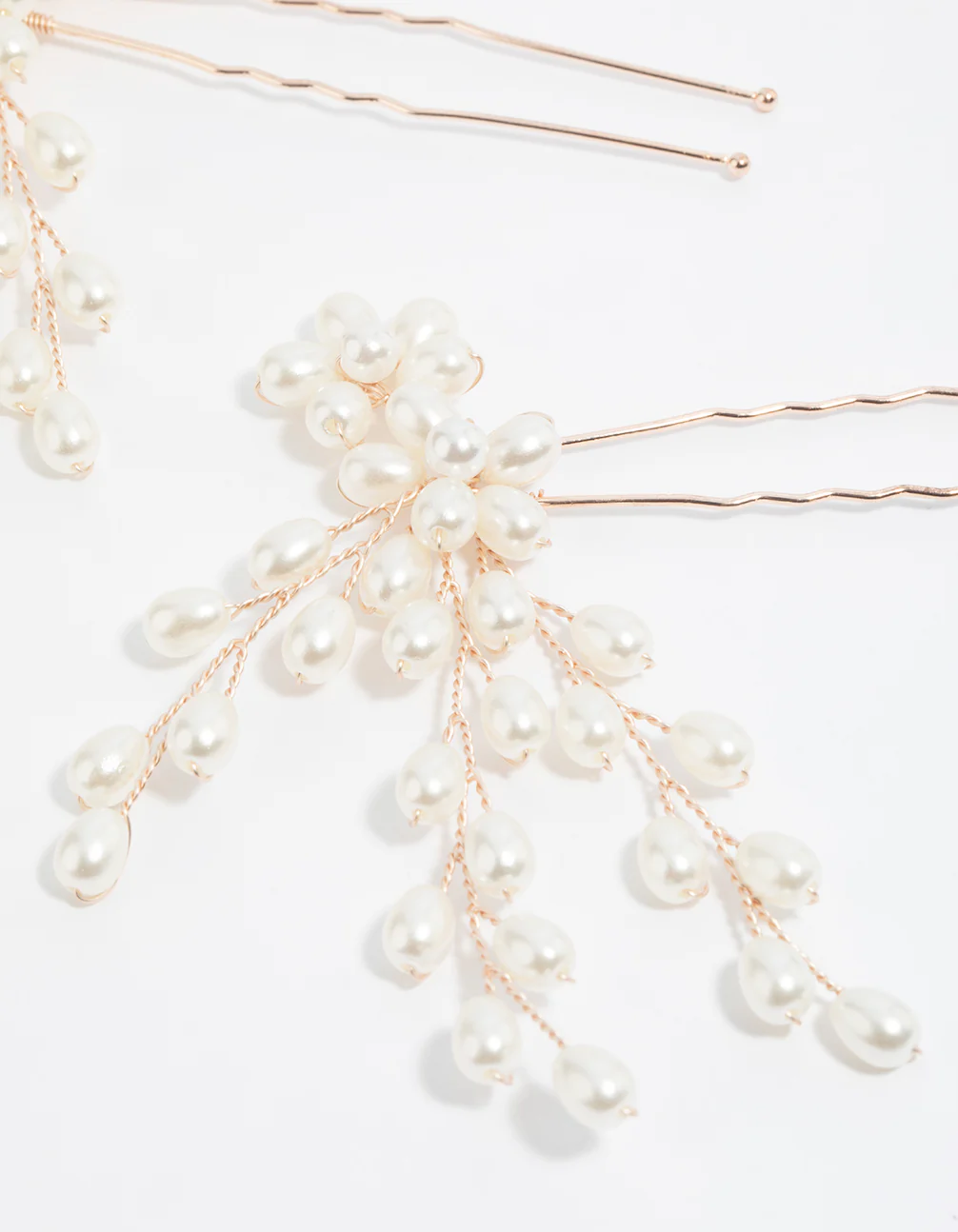 Rose Gold Pearl Pin Pack - Image 4