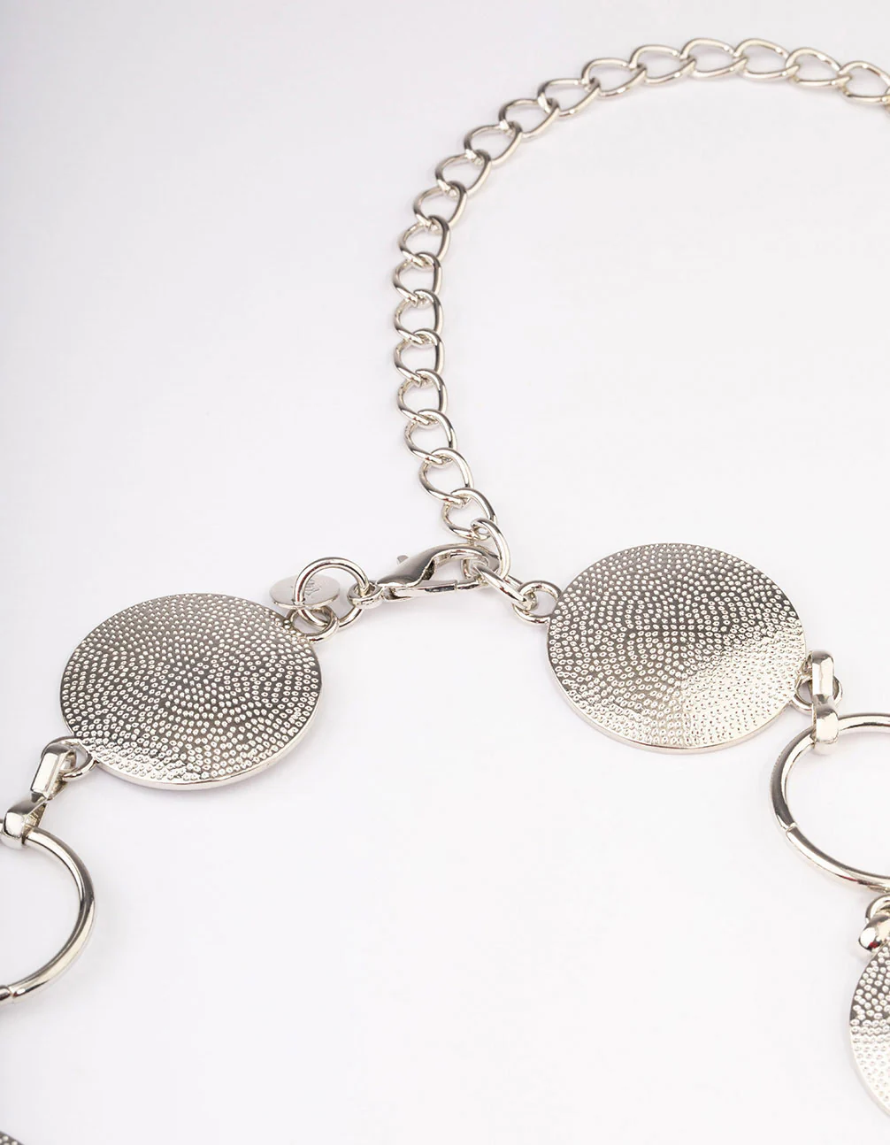 Silver Stipple & Open Circle Belt - Image 3