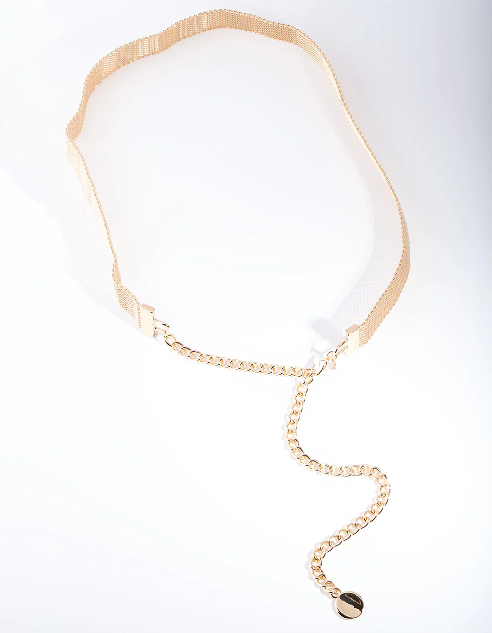 Gold Mesh Chain Belt - Image 2