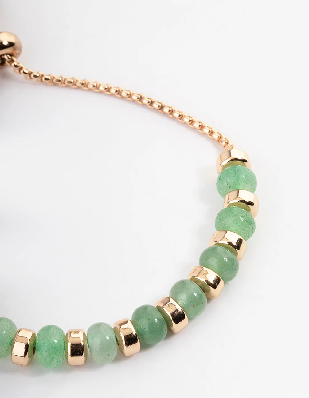 Gold Semi Precious Toggle Bracelet - Image 2