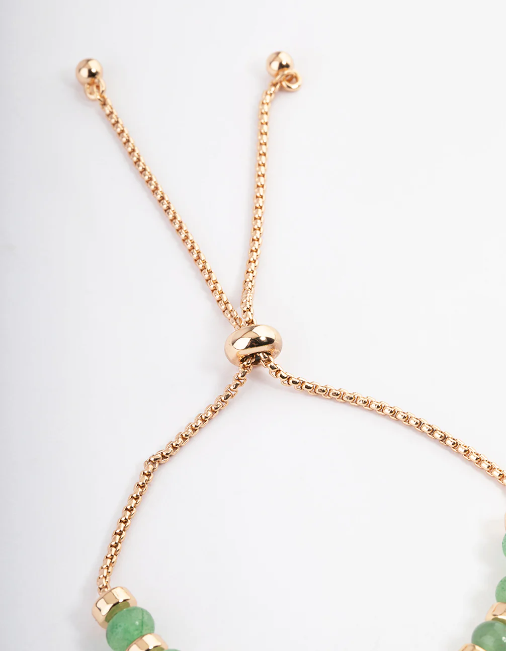Gold Semi Precious Toggle Bracelet - Image 3