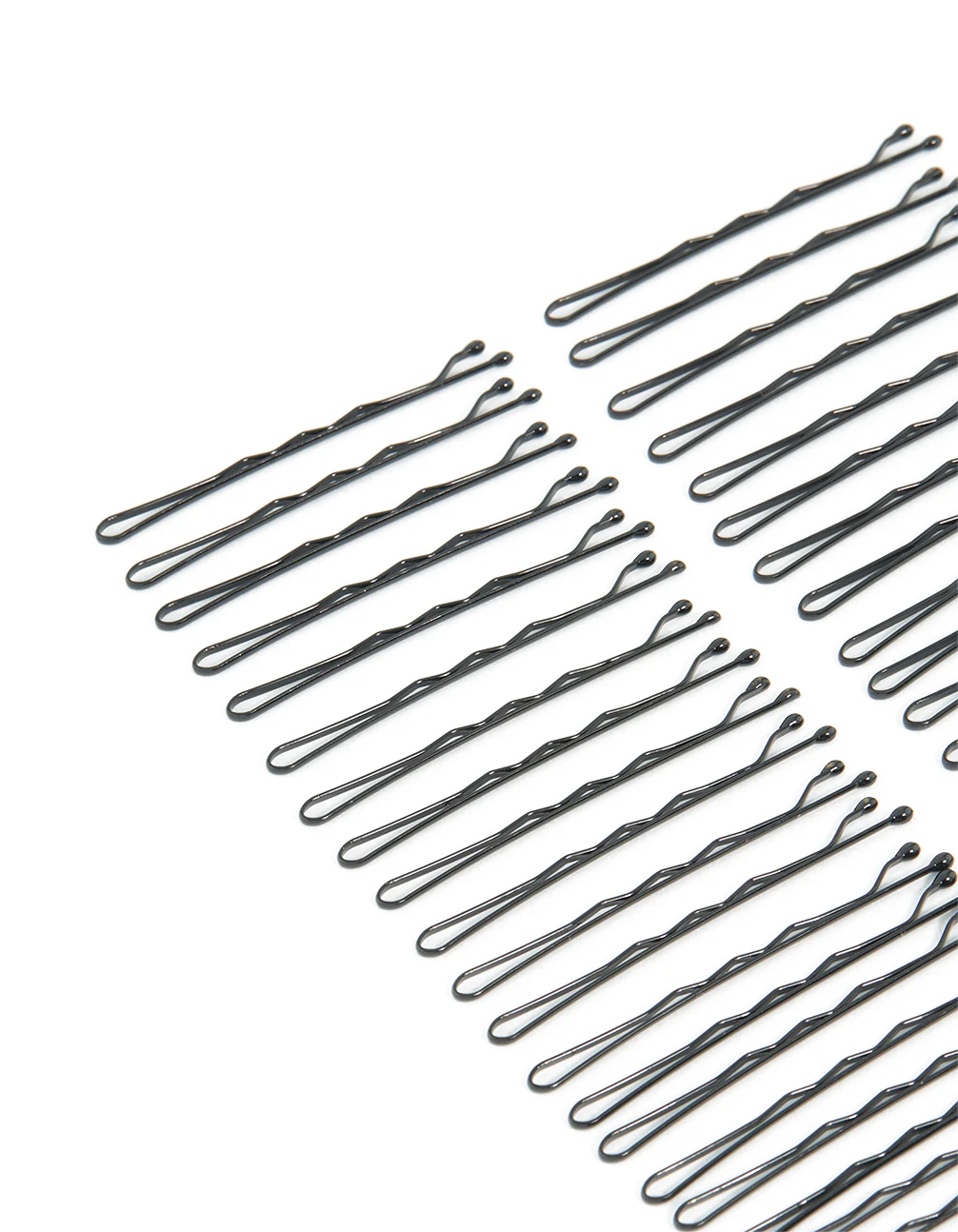 Black Bobby Pins 120-Pack - Image 2