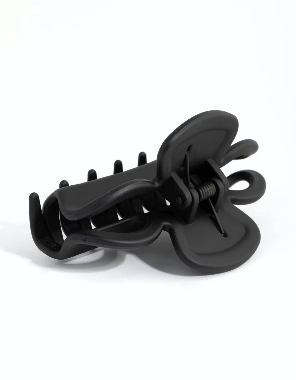 Black Bow Hair Claw Clip - Image 3
