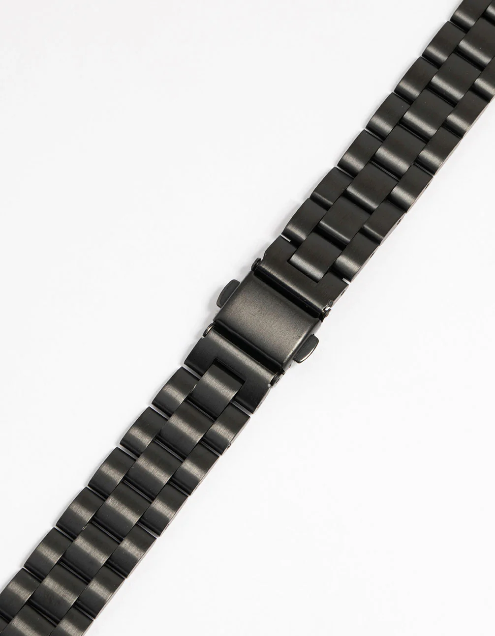 Black Coated Metal Watch Strap 38/40/41 mm - Image 2