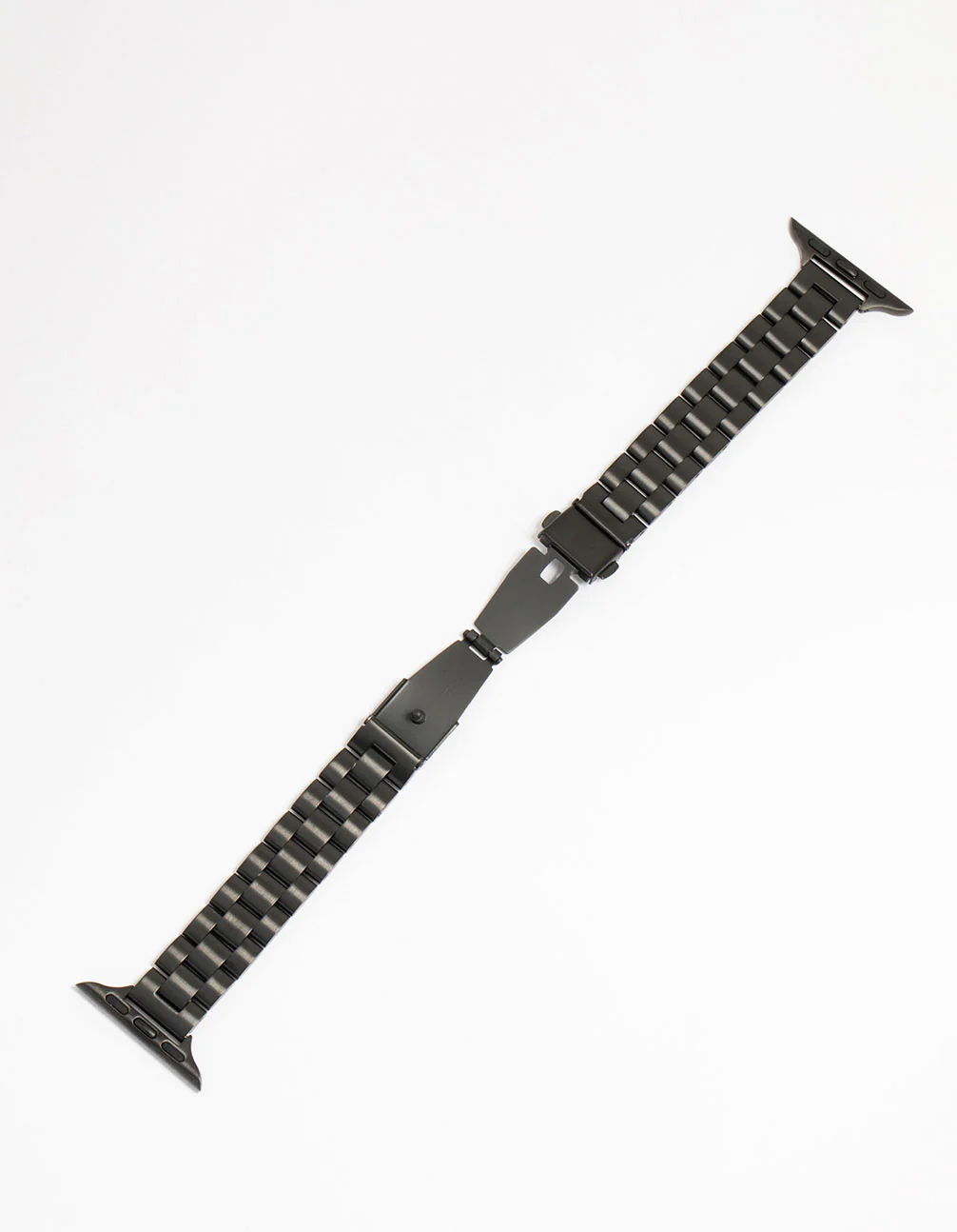 Black Coated Metal Watch Strap 38/40/41 mm - Image 3