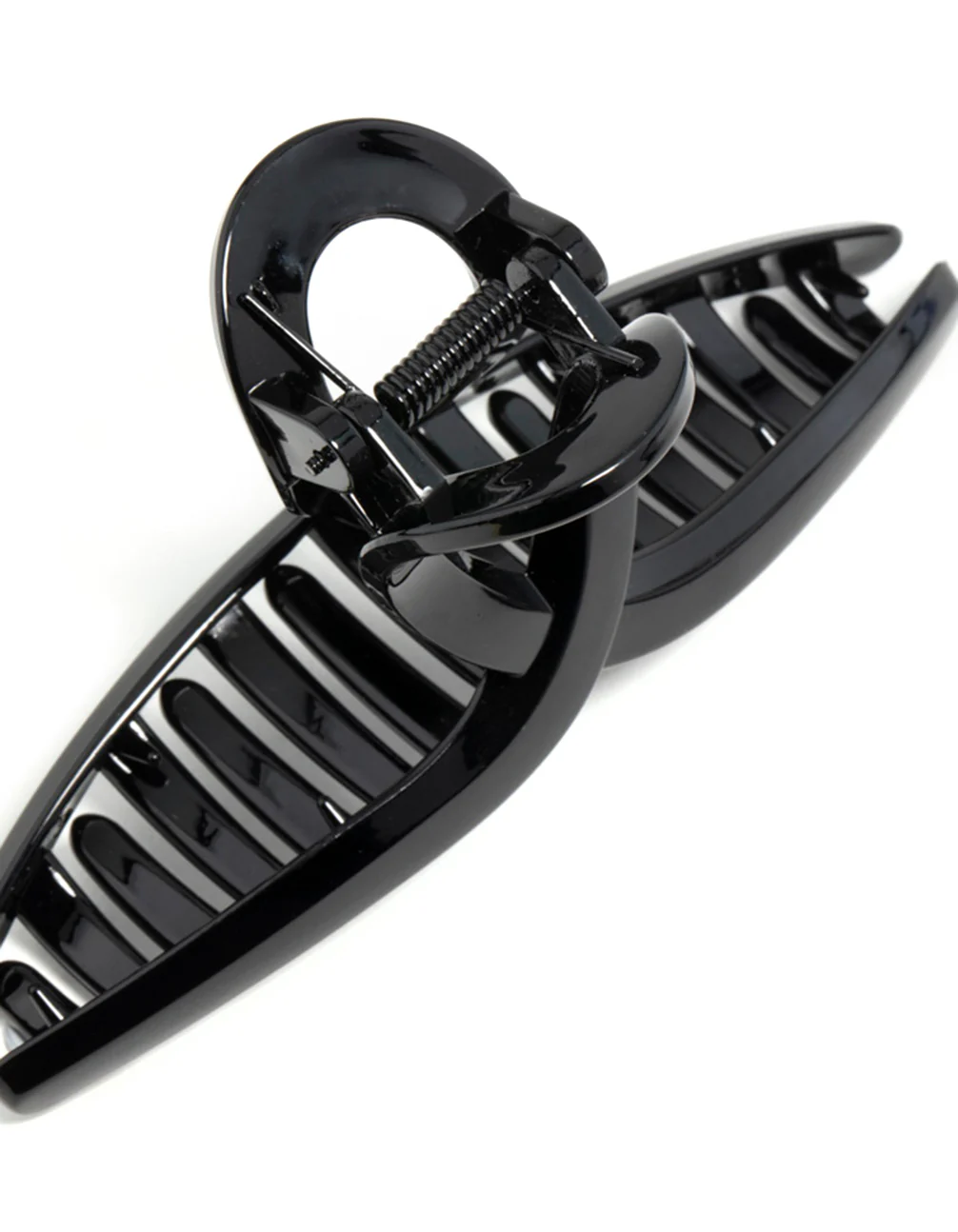Black Loop Hair Claw Clip - Image 3