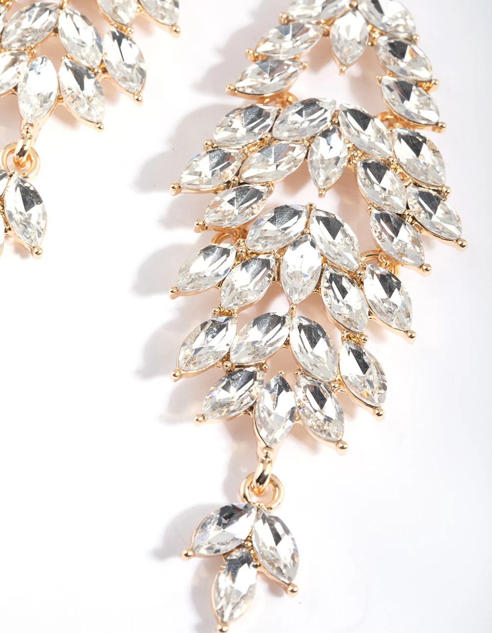 Navette Diamante Drop Earrings - Image 5