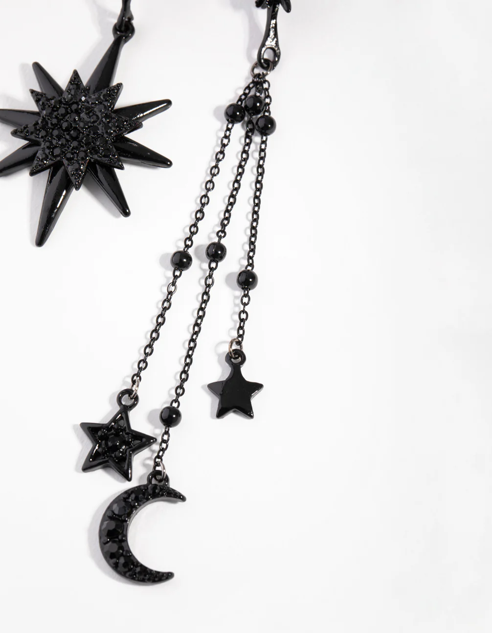 Matte Mismatch Celestial Earrings - Image 3