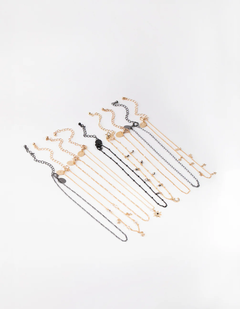Mixed Metals Celestial Choker 9-Pack - Image 2