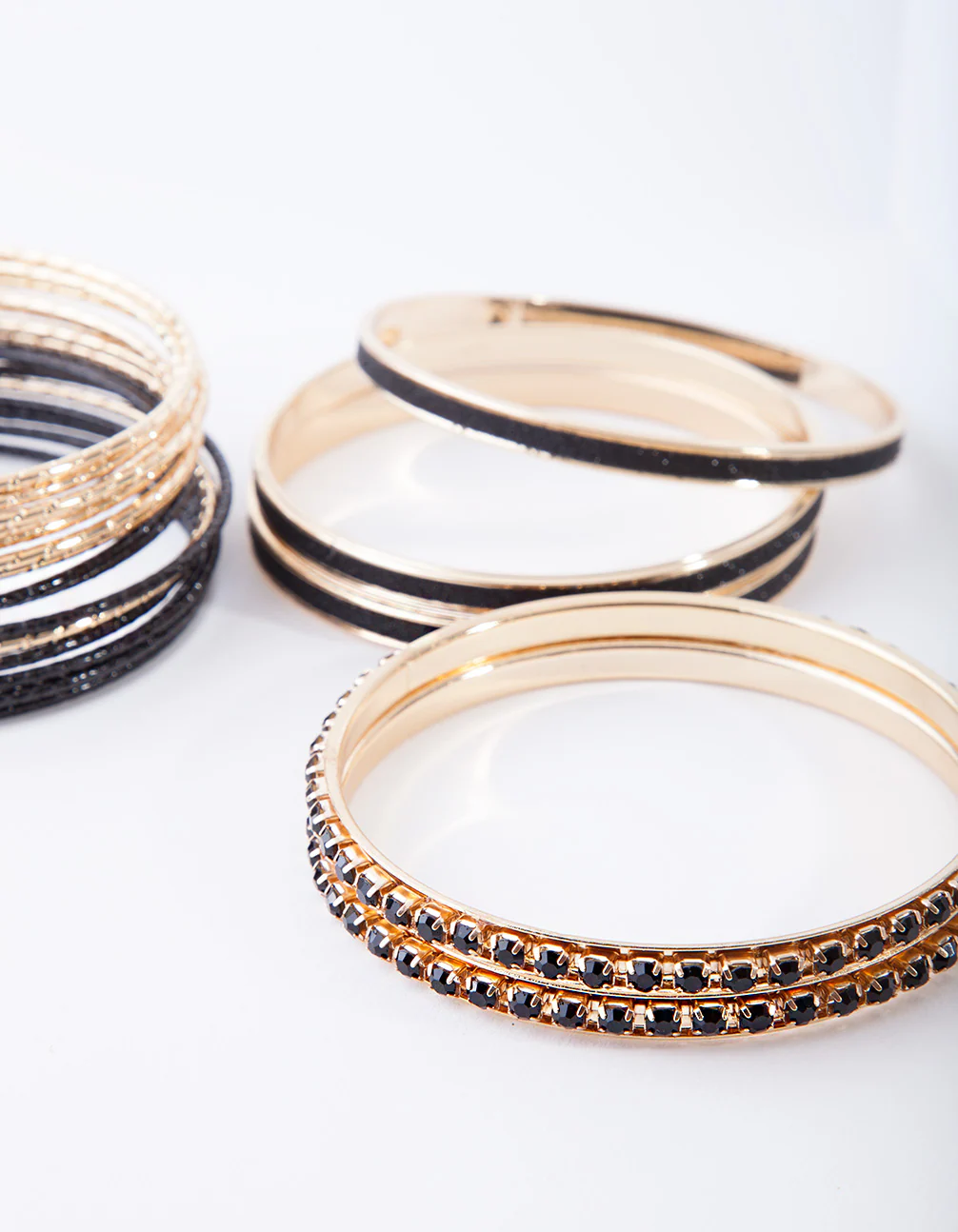 Gold & Black Bangle 20-Pack - Image 4