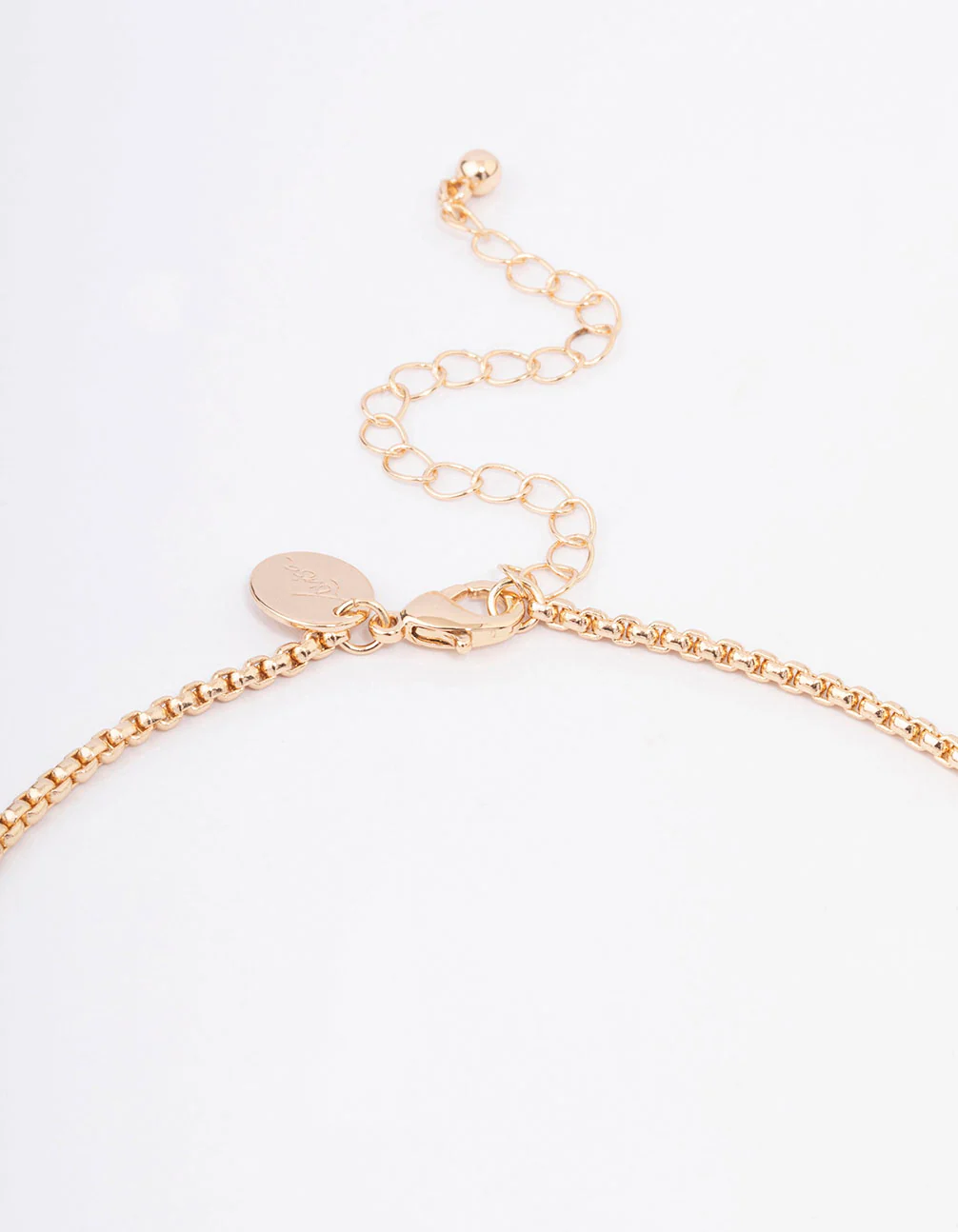 Black Diamante Statement Long Cross Pendant Necklace - Image 3